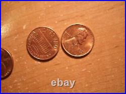 1964 Washington Uncirculated Silver Quarters Partial Roll 29 Bonus 1959D cents