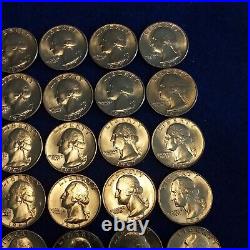 1967 Choice BU+ Roll of Washington Quarters