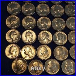 1967 Choice BU+ Roll of Washington Quarters