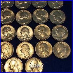 1967 Choice BU+ Roll of Washington Quarters