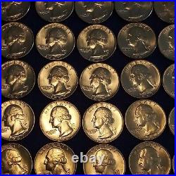 1967 Choice BU+ Roll of Washington Quarters