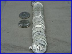 1976-S 40% Silver Washington Quarter BU Partial Roll of 34 Coins