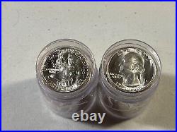 1976-S Half-Roll of SILVER Bicentennial Quarters (25c) 20 coins total