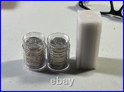 1976-S ONE (1) 1/2 Roll of SILVER Bicentennial Quarters (25c) 20 coins total