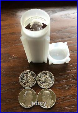 1976-S Silver PROOF Washington Quarters Uncirculated Roll of 40 Coins