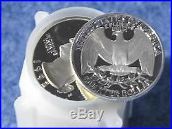 1992-S Washington Silver Quarter Gem DCAM Proof Roll of 40 Coins E0265