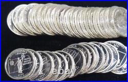 1999 S Pennsylvania State Quarter 90% Silver Proof Roll 40 US Coins GEM QUALITY