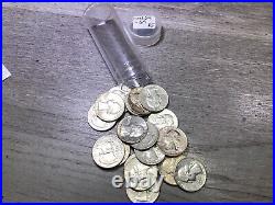 1/2 Roll (20-Coins) Uncirculated-1961 & 1959 Washington Quarters-081824-69