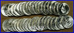 1 Roll (40) 1964 BU Washington Quarters 90% Silver UnCirculated (SILVER ROLL)$10