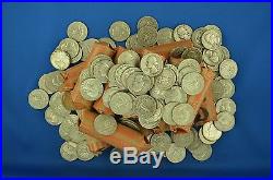 1 Roll (40) Coins of Washington Silver 90% Quarters (wsq)