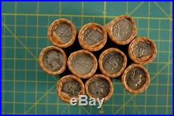 1 Roll 90% Silver Washington Quarters $10 Face One Roll Sold as Junk Silver