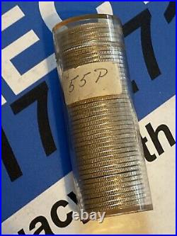 1 Roll BU 1955-P Washington Quarters choice original coins