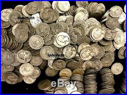 (1) Roll of 1932-1964 Washington Quarters 90% Silver 40 Quarters