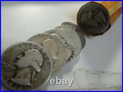 1 Roll of 40 U. S G. W Silver Quarters 1936-1951 (HQ0015486)
