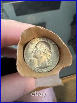 1 roll of silver quarters