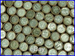 1x Silver Quarter $5 Roll Washington Standing Liberty Barber 90% Silver Coin Lot