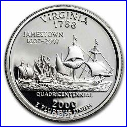 2000-S Virginia Statehood Quarter 40-Coin Roll Proof (Silver) SKU#40859