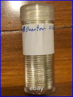 2004 S Silver Quarter Assorted Roll (40) Gem Proof Quarters From Mint Sets