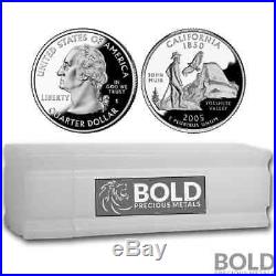 2005-S Silver Proof State Quarter Roll (40 Coins) CALIFORNIA