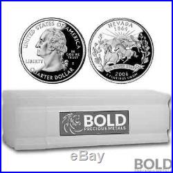 2006-S Silver Proof State Quarter Roll (40 Coins) NEVADA