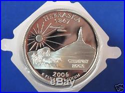 2006-S Silver Statehood Quarter Proof Roll Set