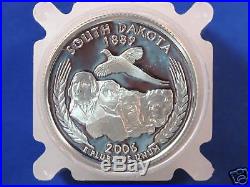 2006-S Silver Statehood Quarter Proof Roll Set