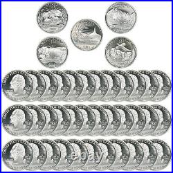 2006 S State Quarter Roll Gem Deep Cameo 90% Silver Proof 40 US Coins