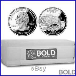 2008-S Silver Proof State Quarter Roll (40 Coins) ARIZONA