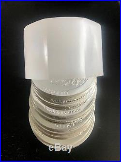 2011 Roll of 10 ATB 5 ounce Olympic National Park quarters 50 troy ozs silver