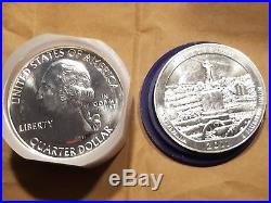 2011 Silver 5 oz Coin ATB Gettysburg Pennsylvania 10 coins roll in mint tube BU