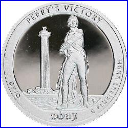 2013 S Parks Quarter ATB Roll Gem Deep Cameo 90% Silver Proof 40 US Coins