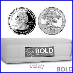 2013-S Silver Proof ATB Quarter Roll (40 Coins) GREAT BASIN