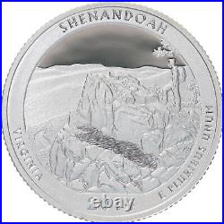 2014 S Parks Quarter ATB Roll Gem Deep Cameo 90% Silver Proof 40 US Coins