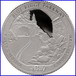2015 S Parks Quarter ATB Roll Gem Deep Cameo 90% Silver Proof 40 US Coins