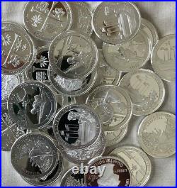 2019 S Silver Quarter Roll (40) 99.9% Silver Coins