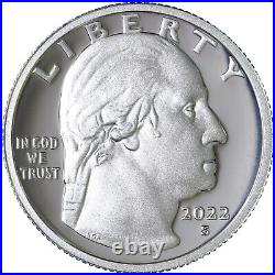 2022 S Nina Otero-Warren Quarter. 999% Silver Gem Deep Cameo Proof Roll 40 Coins