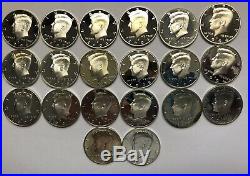 $20 Face Value 90% Silver Coins $10 Roll of Quarters & $10 Roll of Half Dollars