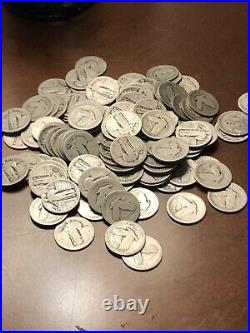 2 Rolls Standing Liberty Silver Quarters. Huge Lot of 80 Silver Coins $20 FV! A