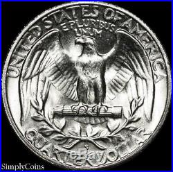 (40) 1946-S Washington Silver Quarter Roll BU Uncirculated US Coin Lot
