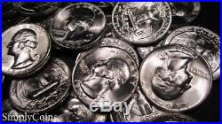 (40) 1946 Washington Silver Quarter Roll BU Uncirculated Coin Lot SKU-1768