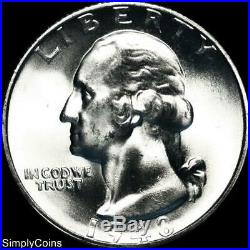 (40) 1948-S Washington Silver Quarter Roll BU Uncirculated US Coin Lot MQ