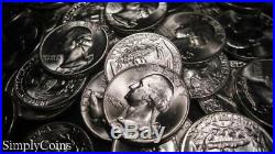 (40) 1951-D Washington Silver Quarter Roll BU Uncirculated US Coin Lot