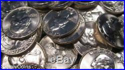 (40) 1958-D Washington Silver Quarter Roll Uncirculated With Spots SKU-12
