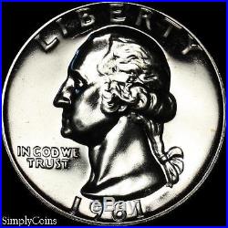 (40) 1961 Washington Quarter Roll GEM PROOF Uncirculated 90% Silver US Coins