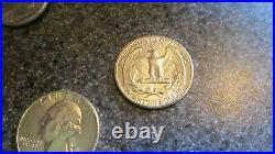 40, 1963 P Silver Washington Quarters in BRIGHT BU condition, 1 ROLL, VERY NICE