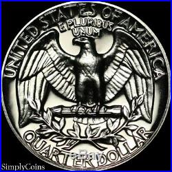 (40) 1963 Washington Silver Quarter Roll GEM Proof Uncirculated 90% Coin Lot