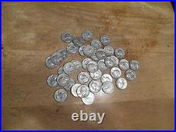(40) Circ Mix Washington Quarters90% Silver $10 ROLL Stackers Collectors lot #25