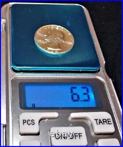 40 Pcs, 1 Roll. 900% Us Silver Quarter Dollars, 1964-d, Bu Proof Like