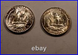 40x 1956 Washington Quarter Roll Gem BU 40 Coins 90% Silver #QR72