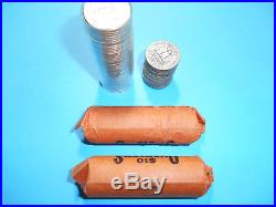 4 Full Rolls (144 coins) Circulated 1929 1964 90% Silver Quarters